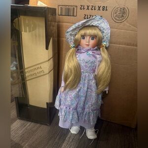 Vintage Handmade Euro-Exuisite Porcelain Doll by Chili Creations